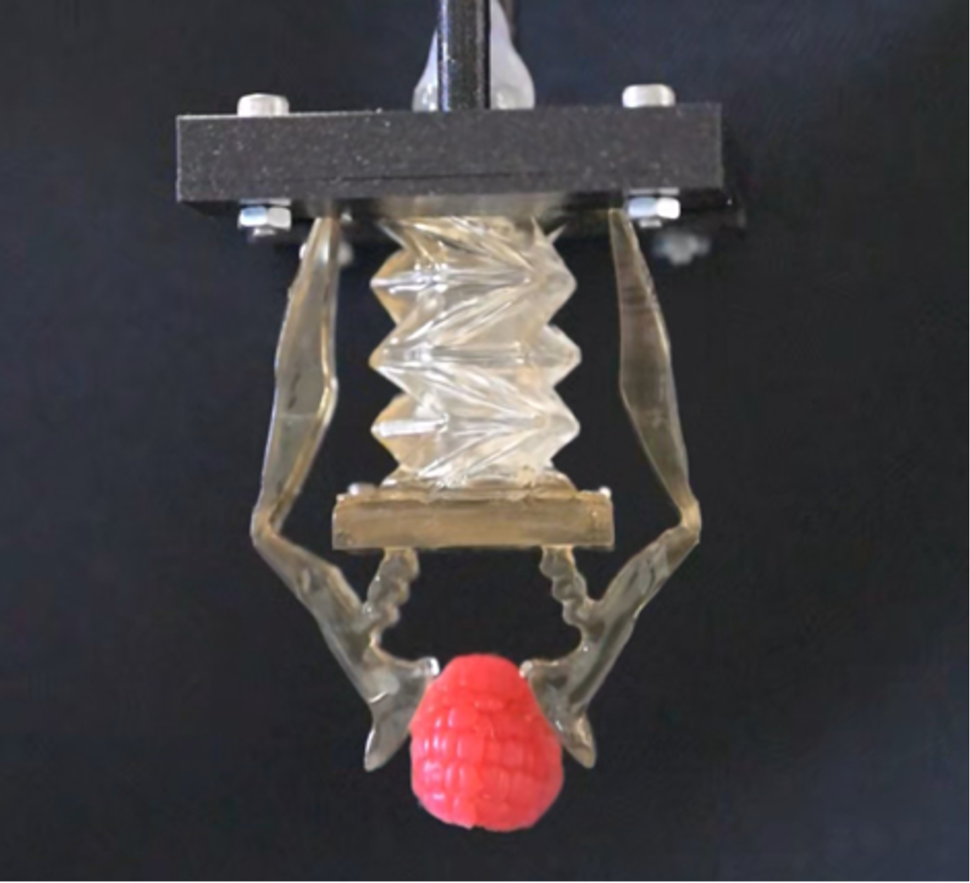 Image for New Paper in Advanced Science: Sustainable Bio-Based Resin for Monolithic Inflatable Origami Soft Grippers via DLP Printing